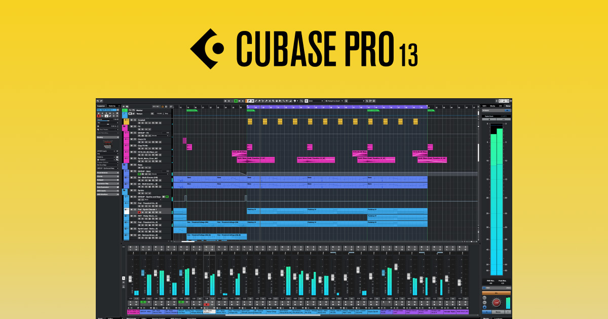 Steinberg Cubase Pro 13 v13.0.21-R2R [WiN]（462.67MB）插图