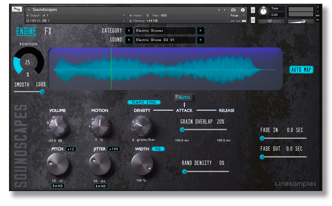 Cinesamples Soundscapes v1.0.1 [KONTAKT]（1.3GB）插图1