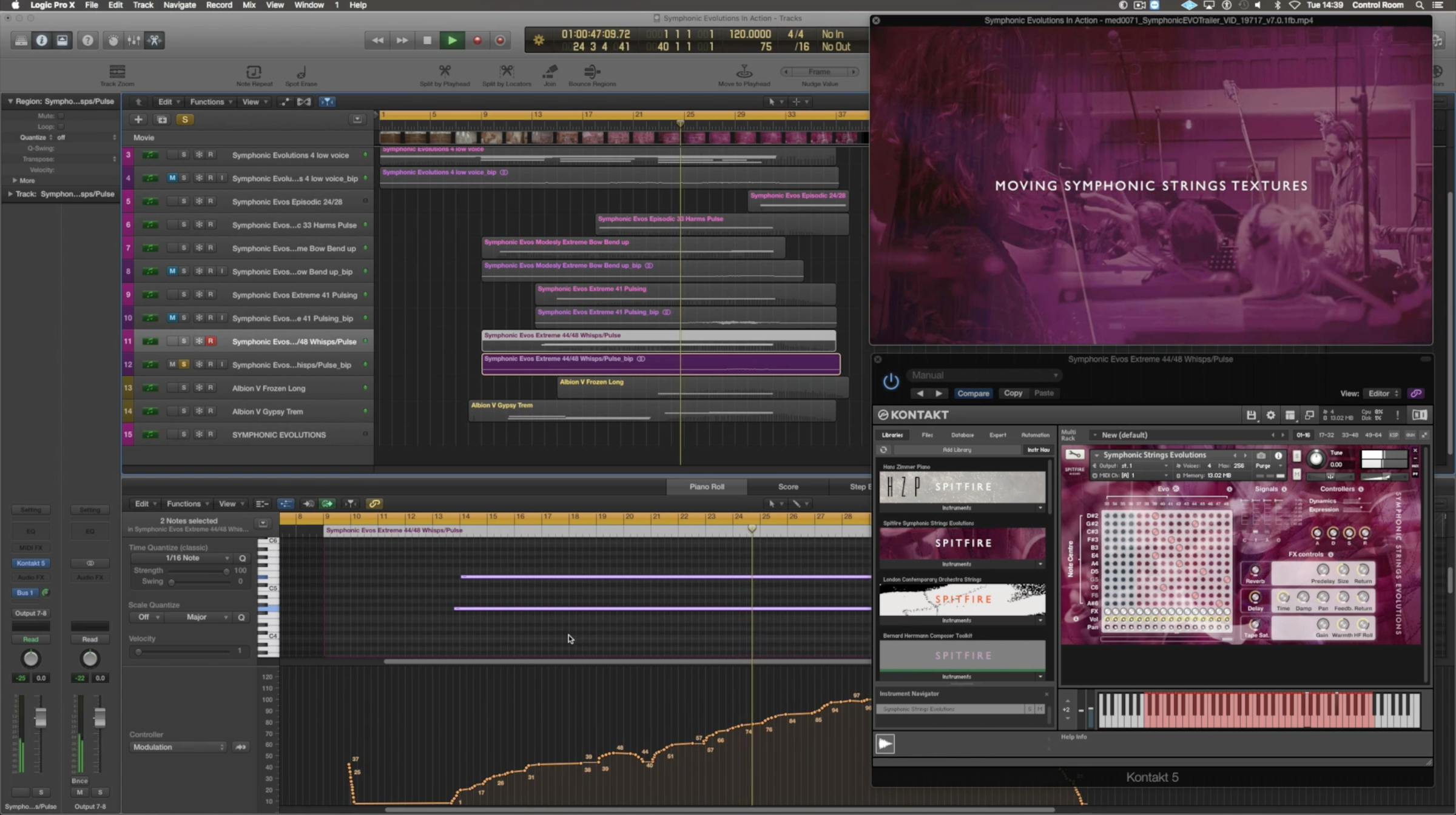 [喷火交响弦乐音源] Spitfire Audio Spitfire Symphonic Strings Evolutions v1.0.1b25 [KONTAKT]（3.39GB）插图3
