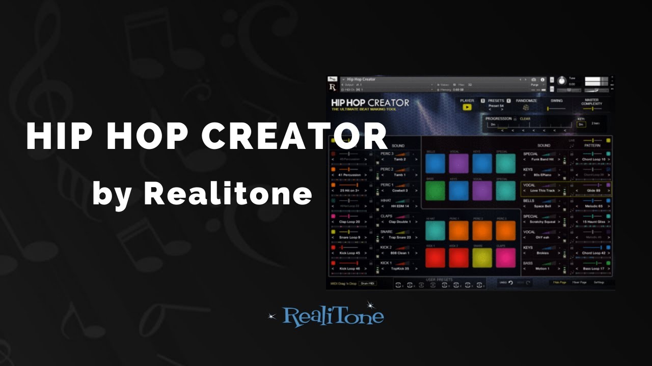 [嘻哈白金制作人综合音源] Realitone Hip Hop Creator v2.2 [KONTAKT]（4.34GB）插图