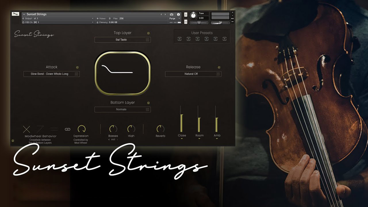 [好莱坞弦乐音源] Realitone Sunset Strings v1.1 [KONTAKT]（12.83GB）插图