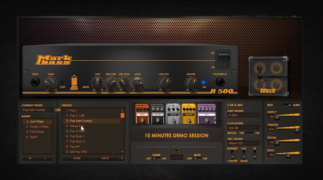 [贝斯箱头音箱效果器插件] Overloud Mark Studio 2 v2.0.21 [WiN]（38.3MB）插图