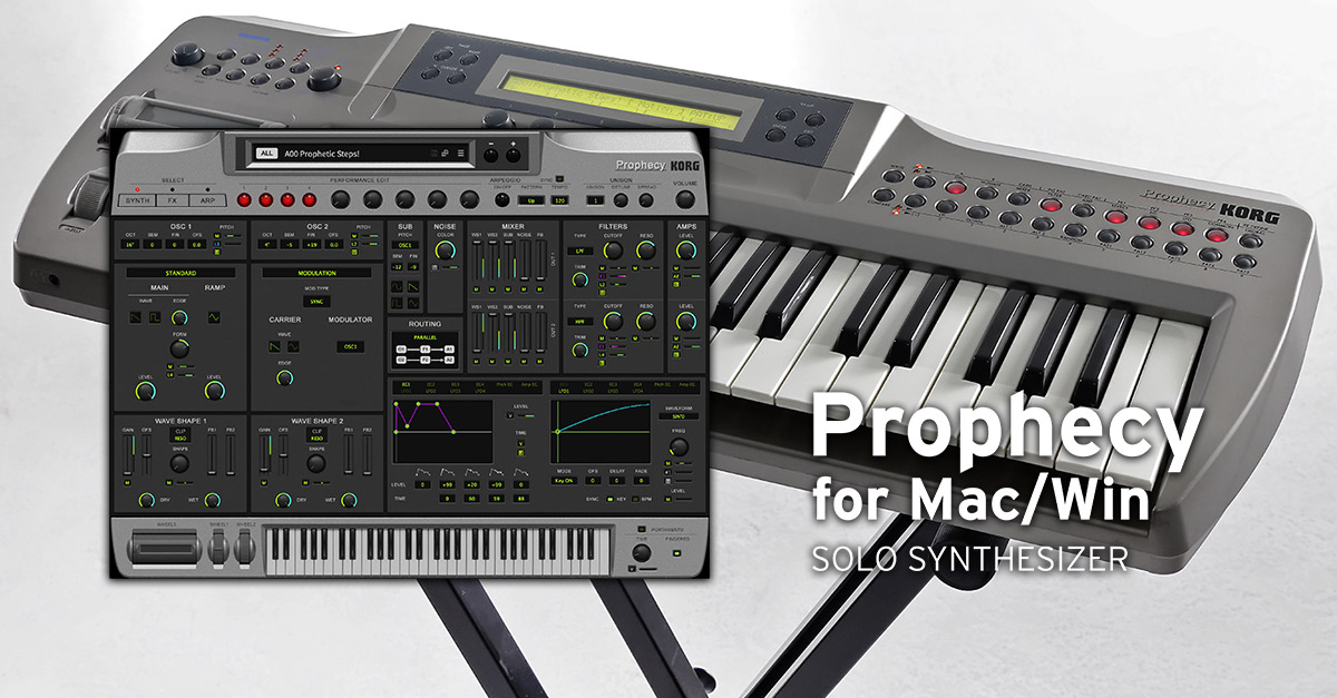 [复古震荡模拟合成器] KORG Prophecy v1.6.0 [WiN]（27.2MB）插图