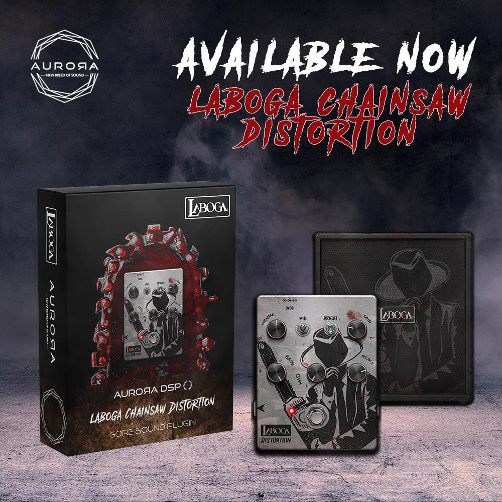 [老式的死亡金属效果器插件] Aurora DSP Laboga Chainsaw Distortion v1.1.0 [WiN]（74MB）插图