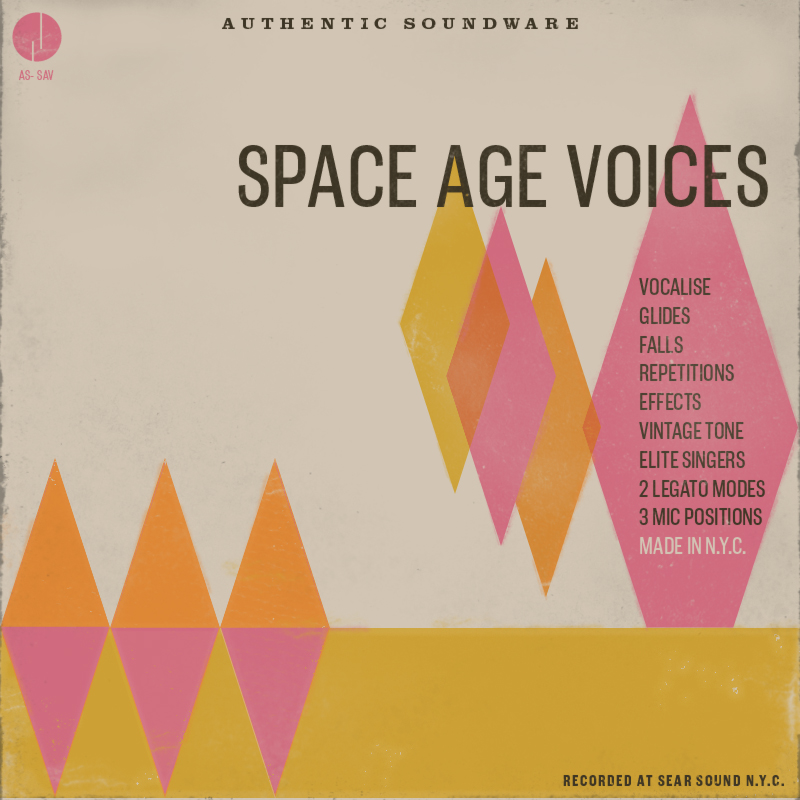 [怀旧复古合唱团音源] Authentic Soundware Space Age Voices [KONTAKT]（1.27GB）插图
