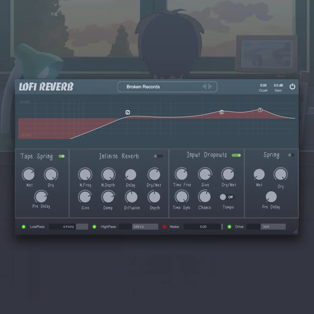 [低保真磁带混响插件] Clark Audio Lofi Reverb v1.0.2 [WiN, MacOS]（78MB）插图