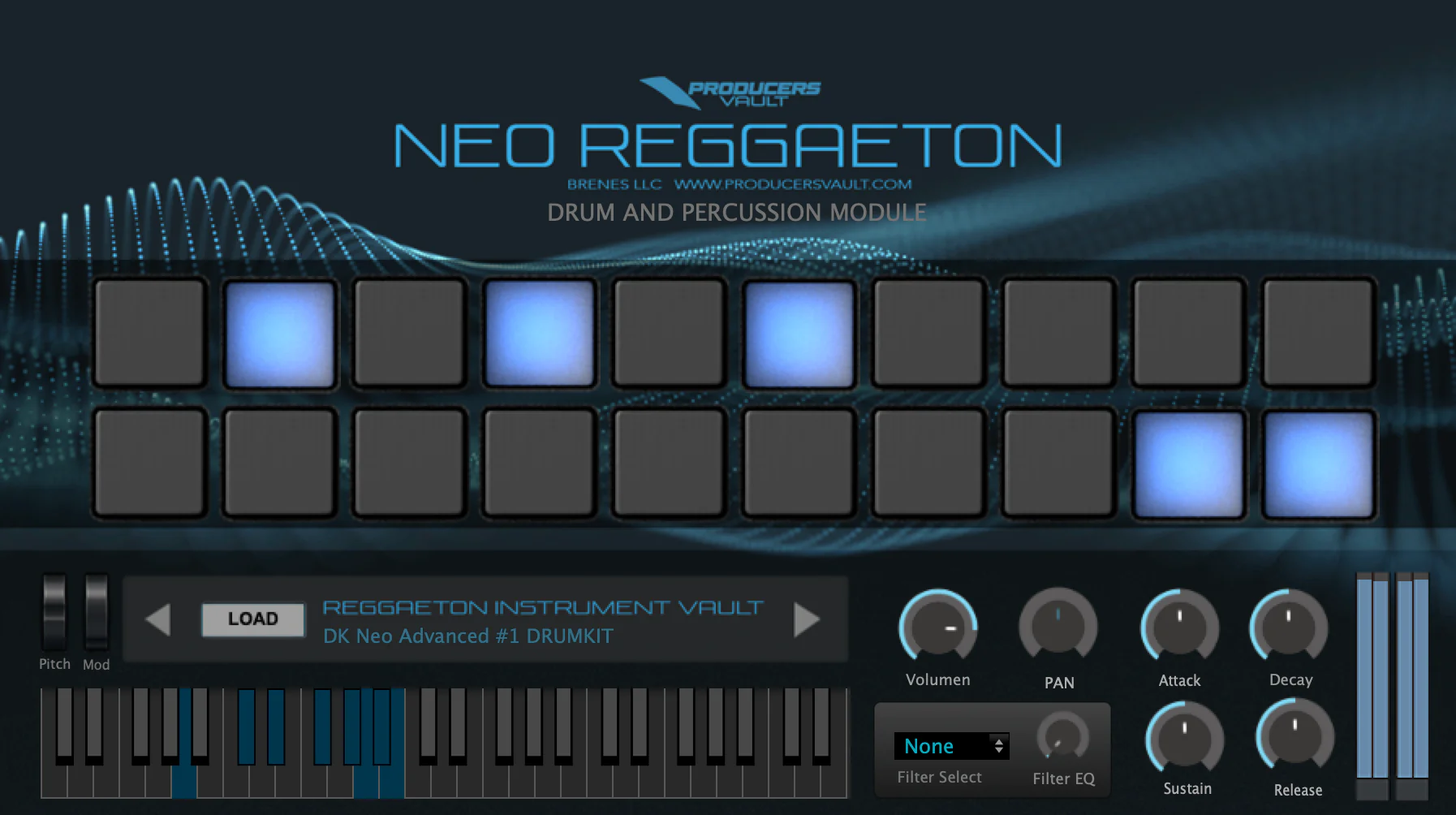 [雷鬼综合乐器插件] Producers Vault Neo Reggaeton v1.1 [MacOS]（1.78GB）插图