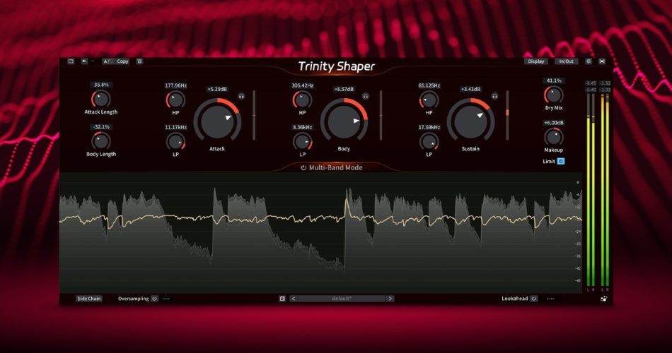 [多段瞬态塑型效果器插件] Plugin Alliance TBTECH Trinity Shaper v1.0.0 [WiN, MacOS]（153MB）插图