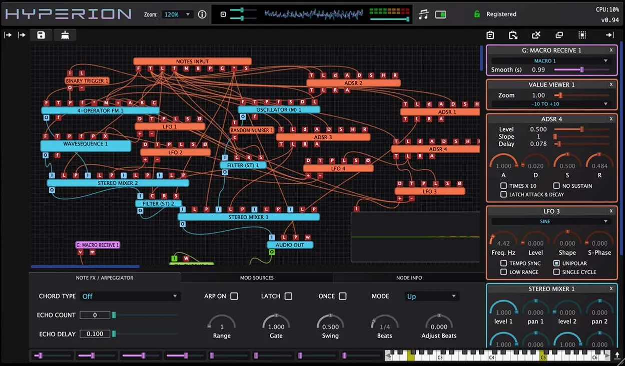 [数字模块化合成器] Wavesequencer Hyperion v1.58 [WiN, MacOS]（280MB）插图
