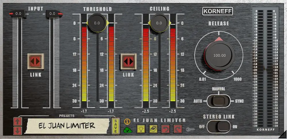 [经典限制器插件] Korneff Audio El Juan Limiter v1.0.2 [WiN]（31MB）插图