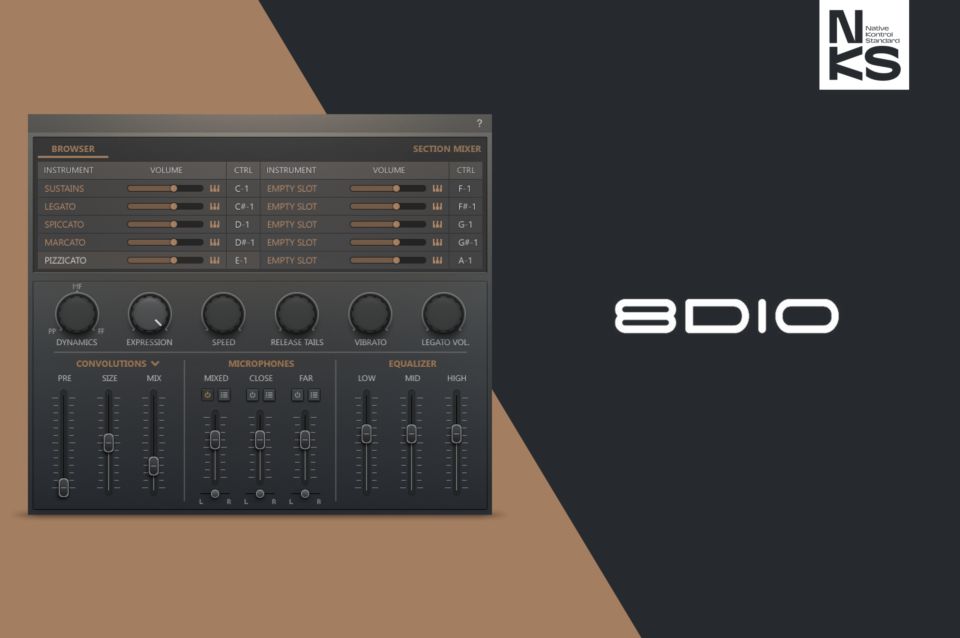 [综合弦乐库音源] 8Dio Anthology Strings NKS [KONTAKT]（43.84GB）插图