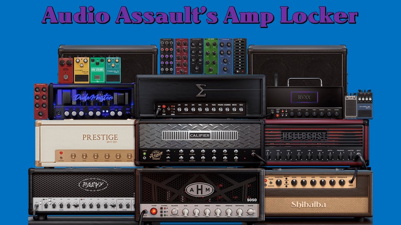[吉他放大器效果器插件] Audio Assault Amp Locker v1.1.9 All Products [WiN, MacOSX, LiNUX]（462MB）插图