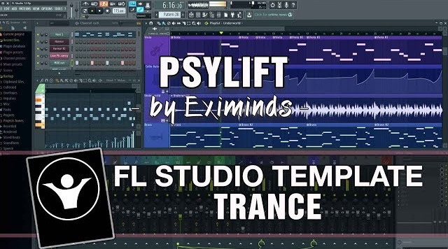 [FL工程模板迷幻舞曲] Eximinds Sounds Eximinds Trance Template FOR FL STUDIO（108MB）插图