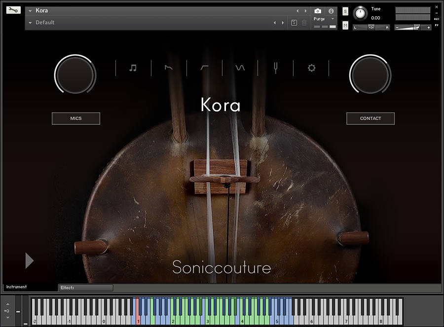 [非洲竖琴科拉琴音源] Soniccouture Kora v1.0.1 [KONTAKT]（2.74GB）插图1