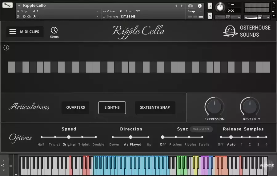 Ben Osterhouse Ripple Cello v1.2.0 [KONTAKT]（346MB）插图