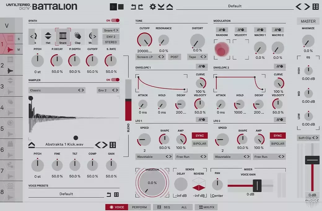 [高效合成/采样鼓机插件] Plugin Alliance Unfiltered Audio Battalion v1.0.6 [WiN]（388MB）插图