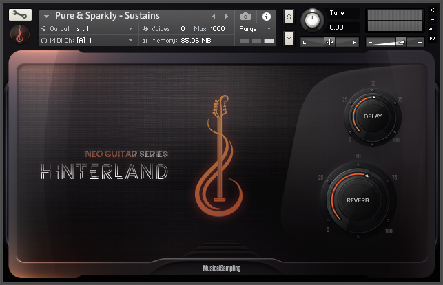 Musical Sampling Neo Guitar Series Hinterland v1.1.0 [KONTAKT]（2.5GB）插图