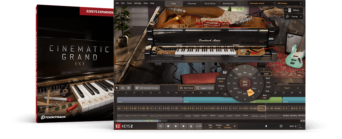 Toontrack EZkeys v2.1.1 [WiN, MacOS]（1.4GB）插图
