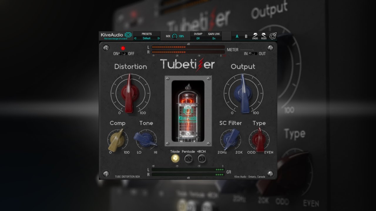 [电子管压缩饱和插件] Kiive Audio Tubetizer v1.0.1 [WiN, MacOS]（174MB）插图