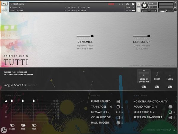 [管弦乐交响乐团音源] Spitfire Audio Spitfire Symphony Orchestra Tutti [KONTAKT]（3.63GB）