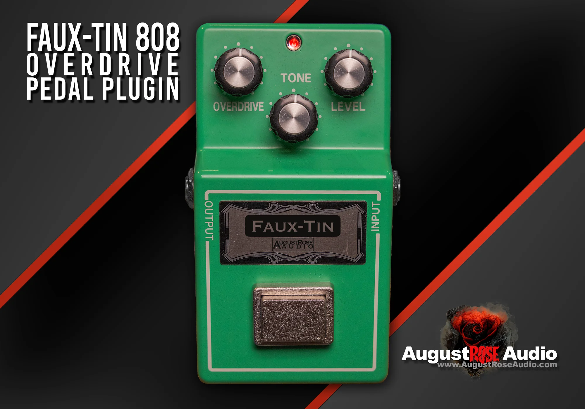 [808过载效果器插件] August Rose Audio Faux-Tin 808 1.2.0 [WiN]（8MB）插图