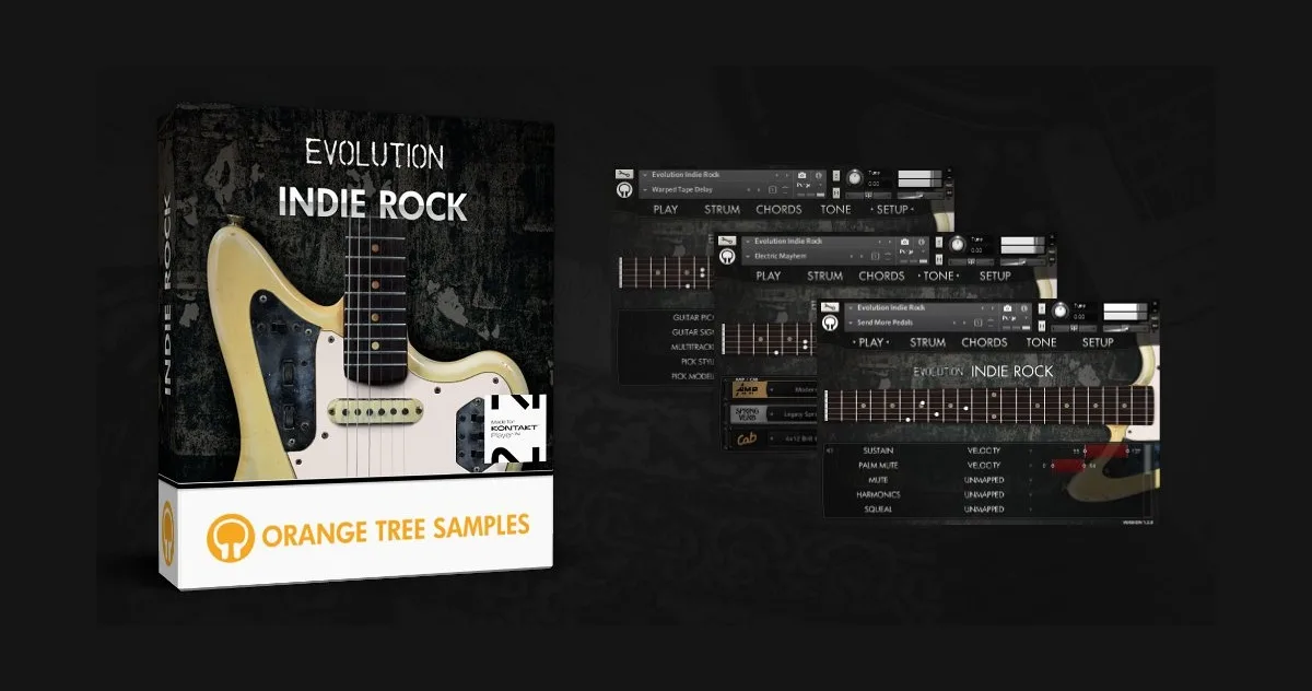 Orange Tree Samples Evolution Indie Rock [KONTAKT]（4.82GB）插图