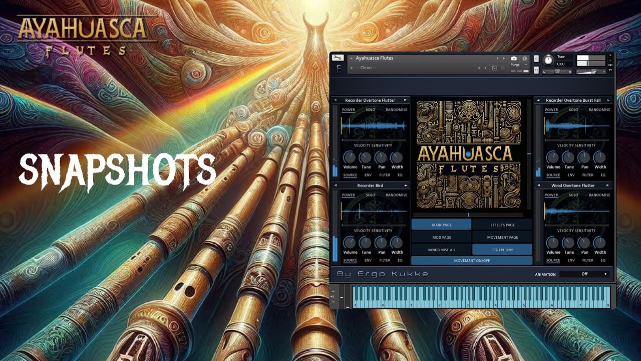 Ergo Kukke Ayahuasca Flutes [KONTAKT]（3.45GB）插图