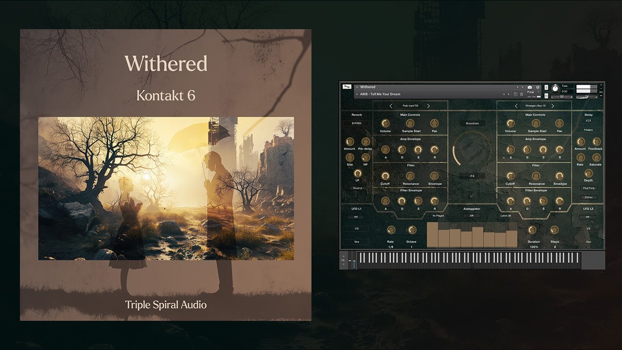 [影视氛围音源] Triple Spiral Audio Withered v1.01 [KONTAKT]（974MB）插图