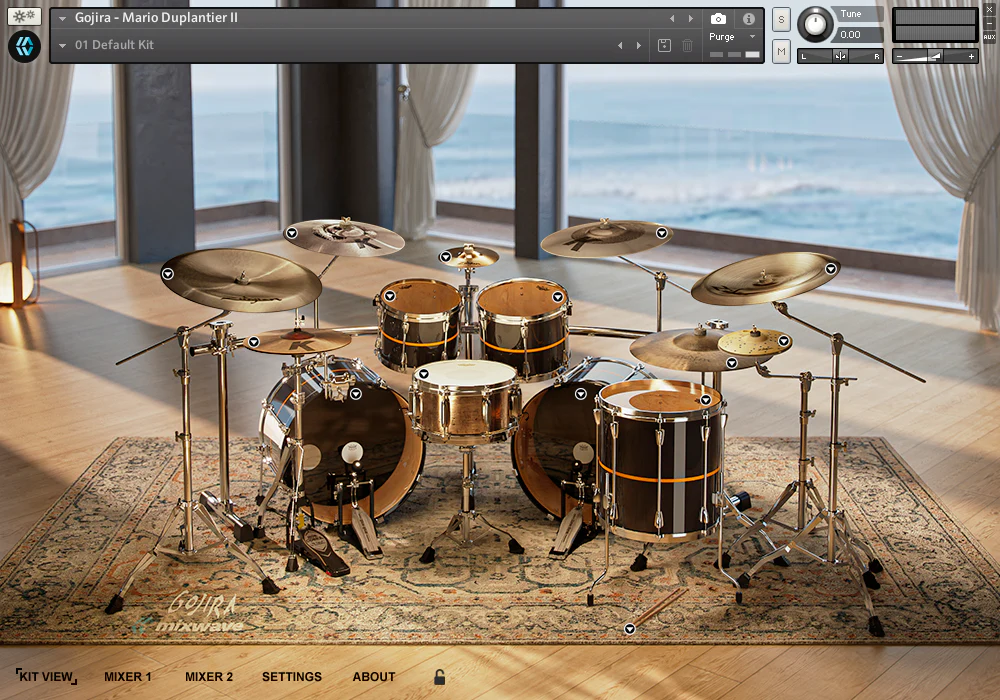 Mixwave Gojira Mario Duplantier II [KONTAKT]（25.45GB）插图