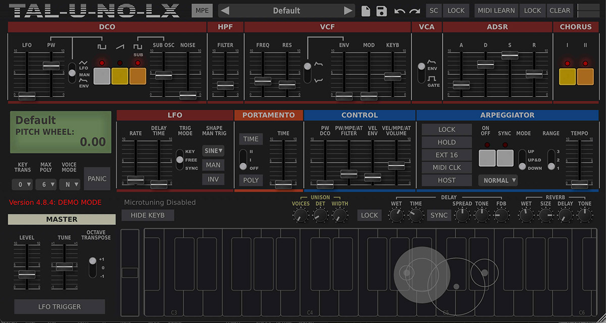 Togu Audio Line TAL-U-NO-LX-V2 v4.9.4 [WiN, MacOS, LiNUX]（45MB）插图