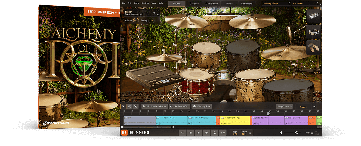 [EZDrummer,Superior Drummer扩展流行摇滚] Toontrack Alchemy of Pop EZX (SOUNDBANK)（12.69GB）插图