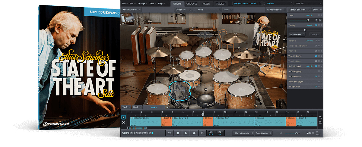 [EZDrummer,Superior Drummer扩展金属摇滚] Toontrack State of the Art SDX (SOUNDBANK)插图