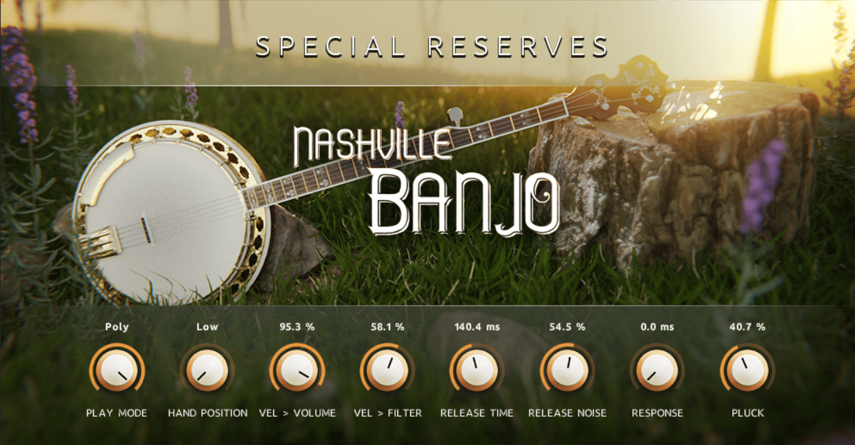 [纳什维尔班卓琴音源] Impact Soundworks Special Reserves Nashville Banjo [KONTAKT]（1.83GB）插图