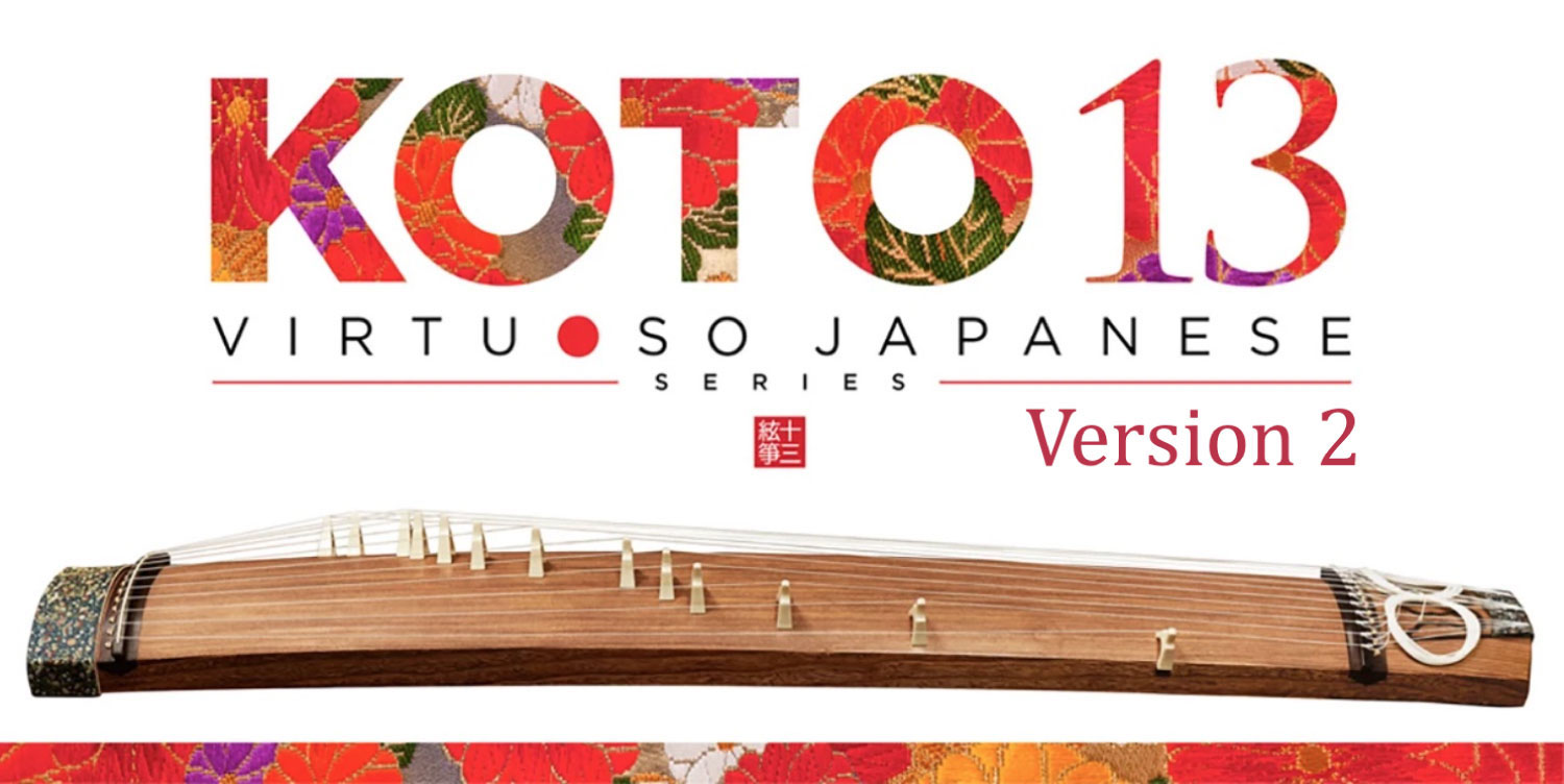[日本13弦古筝音源] Sonica Instruments Koto 13 v2.5.0 [KONTAKT]（8.99GB）插图