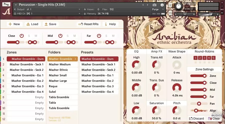 [阿拉伯民族管弦乐团音源] Strezov Sampling Arabian Ethnic Orchestra [KONTAKT]（53.66GB）插图1