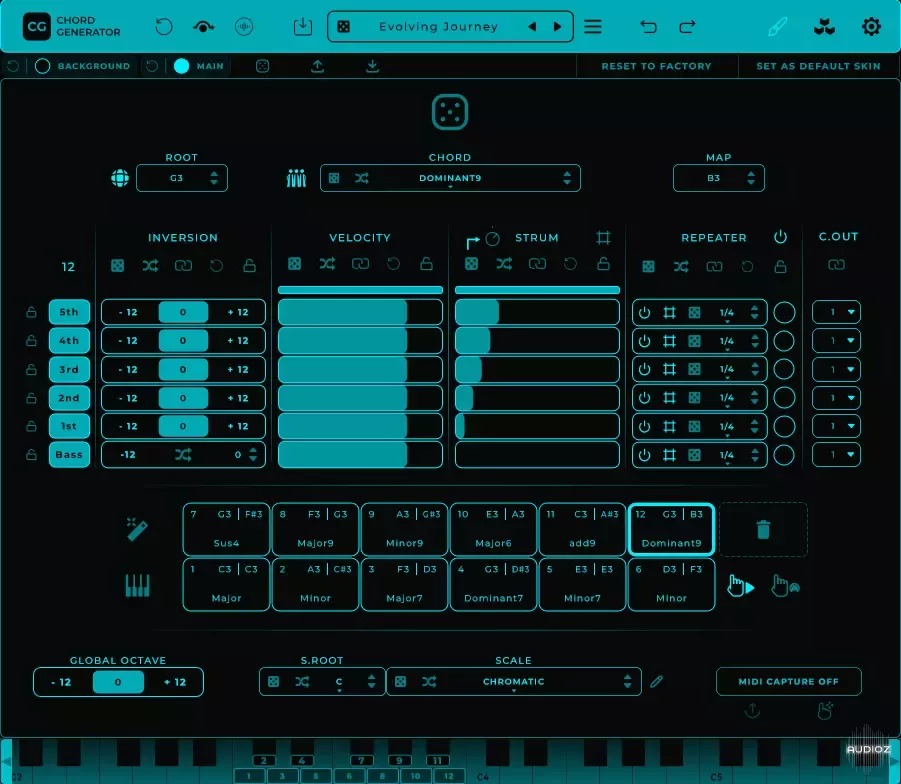[和弦生成器MIDI工具] Mario Nieto Chord Generator v1.1.0 Incl Expansions [WiN]（8MB）插图