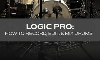 [教程] Groove3 Logic Pro How to Record Edit and Mix Drums（288MB）