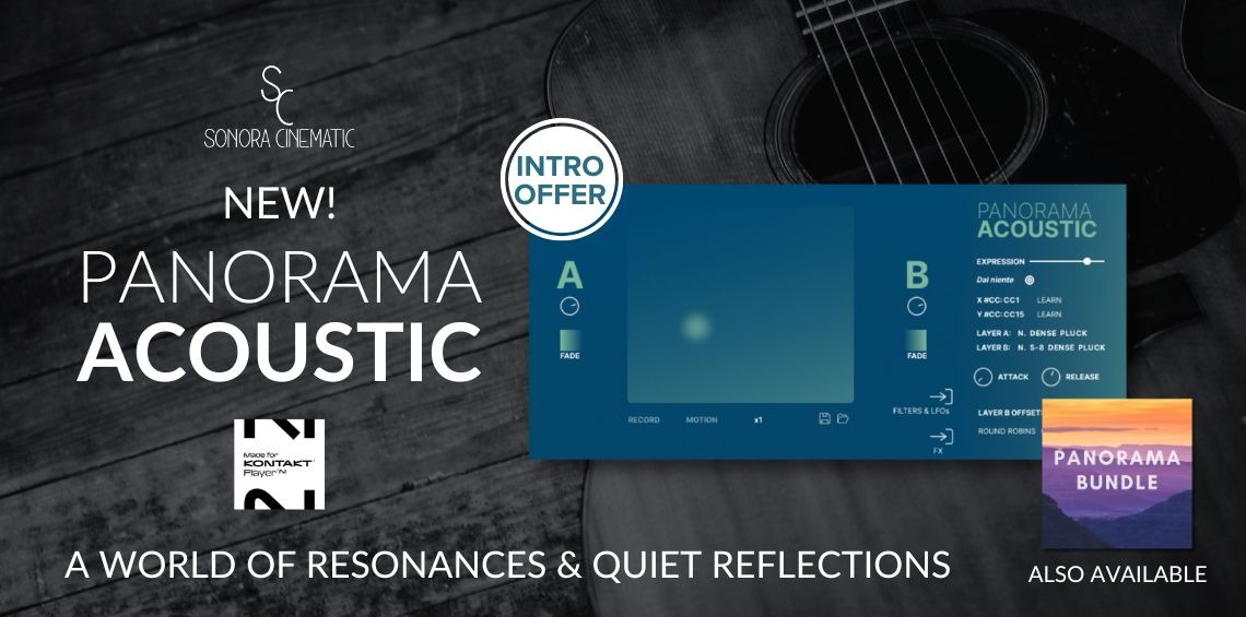 [影视原声吉他音源] Sonora Cinematic Panorama Acoustic [KONTAKT]（6.41GB）插图