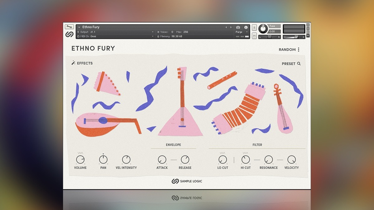 [世界乐器人声音源] Sample Logic Ethno Fury [KONTAKT]（3.84GB）插图