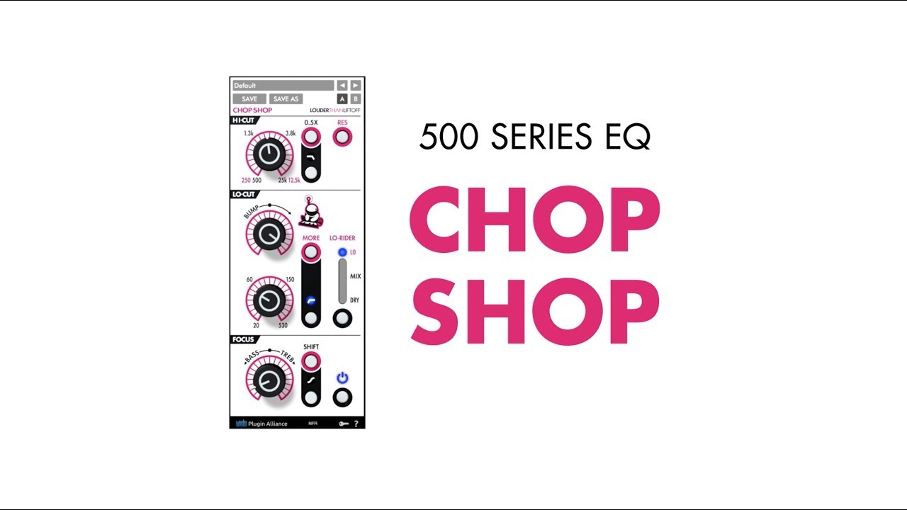 [插件联盟500模拟均衡器插件] Plugin Alliance Louder Than Liftoff Chop Shop EQ v1.4.1 [MacOS]（79MB）插图
