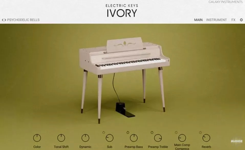 [经典簧片电钢琴音源] Native Instruments Electric Keys Ivory v1.0.0 [KONTAKT]（2.2GB）插图1