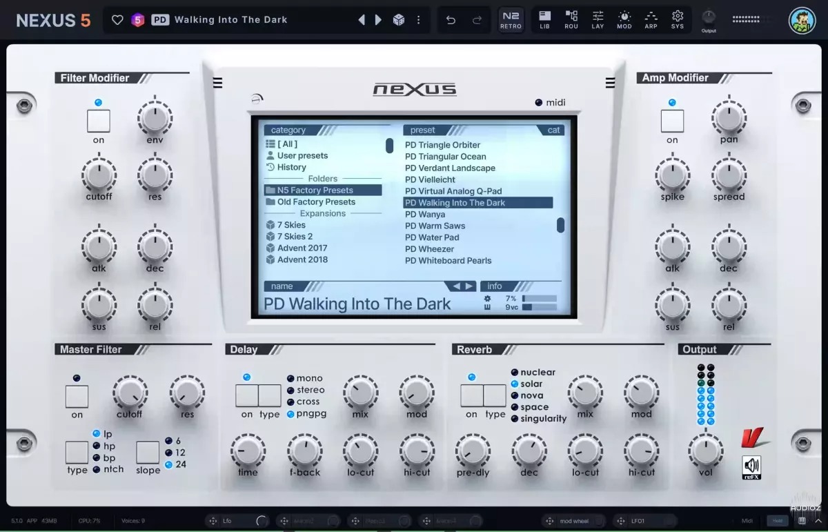 reFX Nexus 5 v5.2.2 update [WiN, MacOS]（104MB）插图