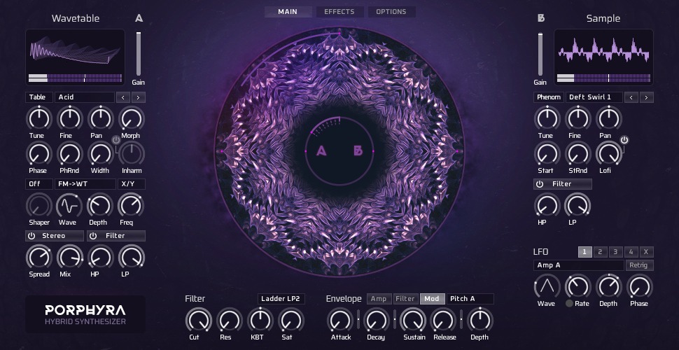 [采样波表减法合成音源] Ocean Swift Synthesis Porphyra Hybrid v1.2.0 [KONTAKT]（1.1GB）插图