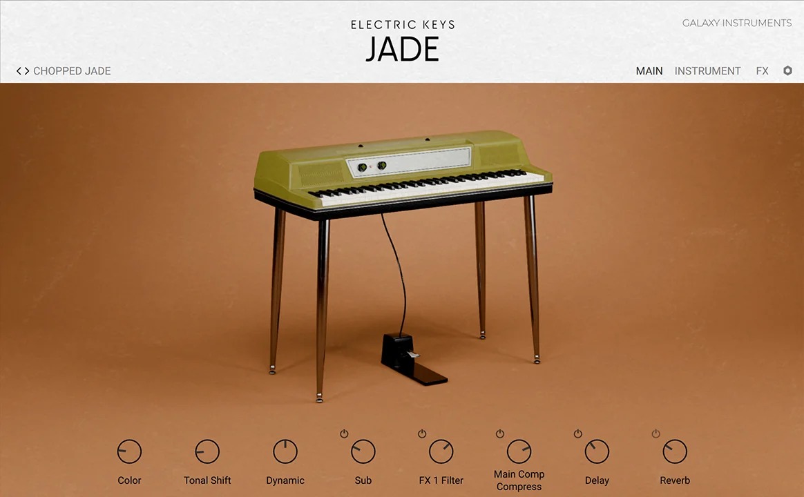 [经典簧片电钢琴音源] Native Instruments Electric Keys Jade v1.0.0 [KONTAKT]（2.2GB）插图1