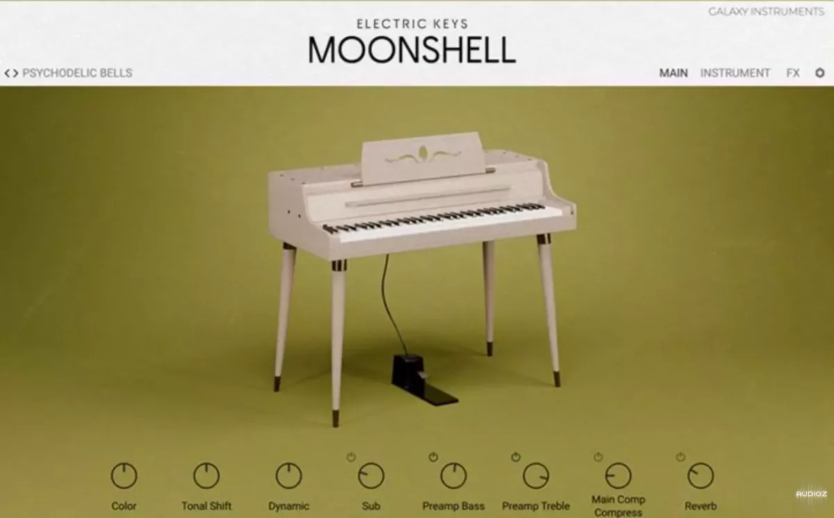 [老式电子管电钢琴音源] Native Instruments Electric Keys Moonshell v1.0.0 [KONTAKT]（2.2GB）插图