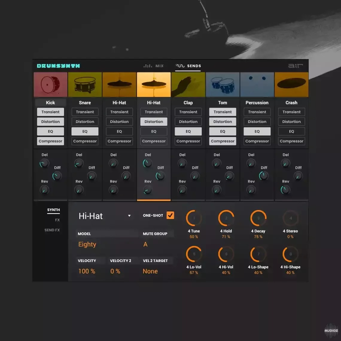 [传奇合成器鼓机] AIR Music Technology DrumSynth v1.2.1.14 [WiN]（37MB）插图