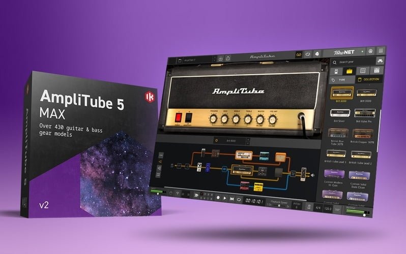 [放大器效果器建模工具] IK Multimedia AmpliTube 5 MAX v5.10.4 [WiN]（2.74GB）插图