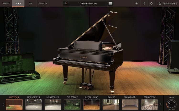 [Yamaha CFIII音乐会三角钢琴插件] IK Multimedia Pianoverse Concert Grand YF3 [MacOS]（15GB）插图