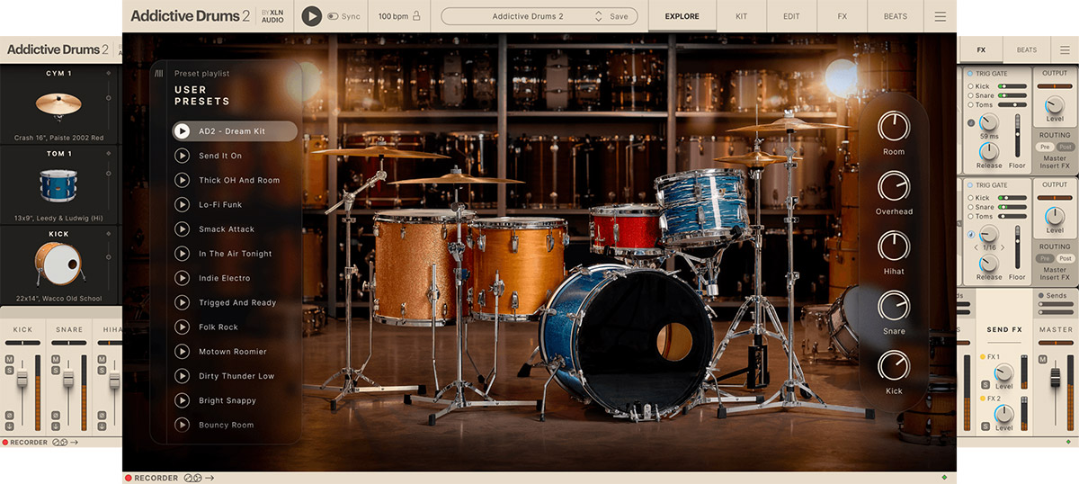 XLN Audio Addictive Drums 2 Complete Collection v2.7.0 [MacOS]（11.7GB）插图