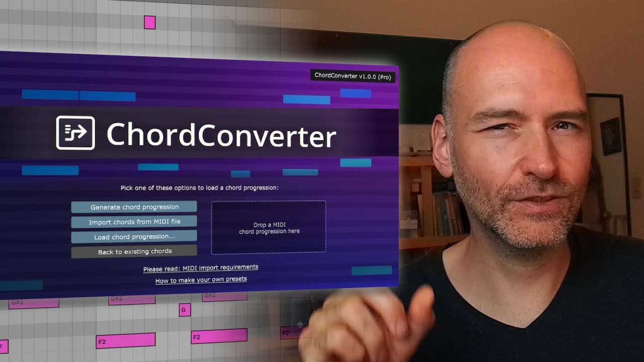 [和弦进行生成器插件] FeelYourSound Chord Converter v1.0.0 [WiN, MacOS]（87MB）插图
